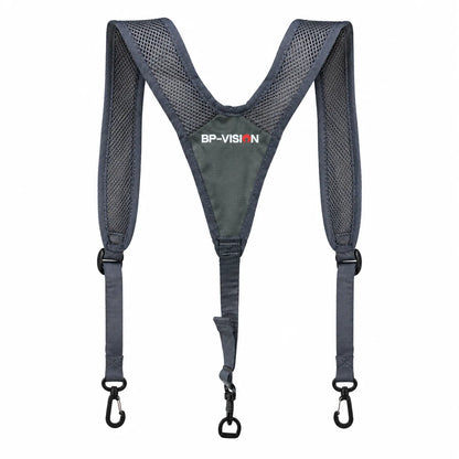 Hiking Waist Pack Dual Bottle Holders Water-Resistant Nylon Zippered Pockets