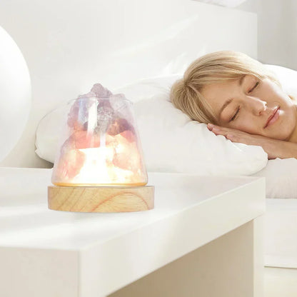 Himalayan Salt Lamp Aroma Diffuser USB Rechargeable