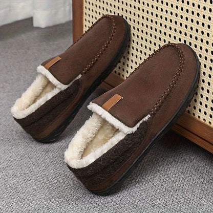 House Slippers Fleece Lined & Closed Back Large Sizes