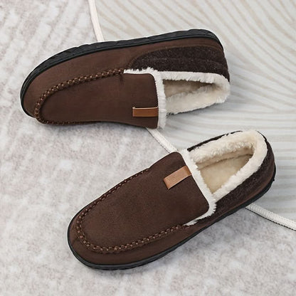 House Slippers Fleece Lined & Closed Back Large Sizes