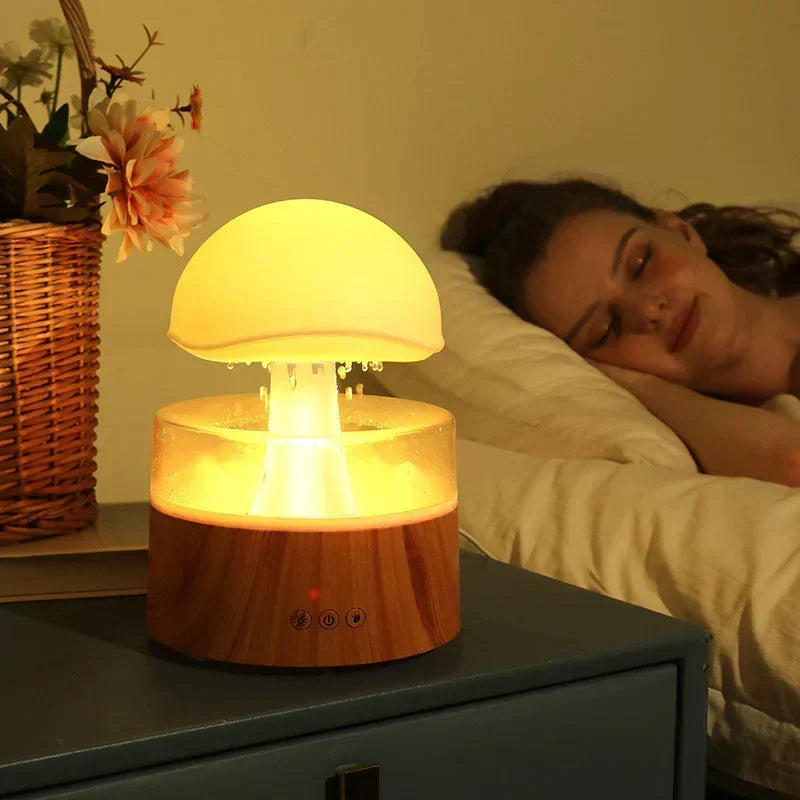 Humidifier Ultrasonic Mist LED Night Light Silent Auto Shut-Off