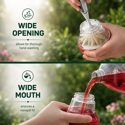Hummingbird Feeder Bee Guard & Ant Moat Leak-Proof 16 Oz