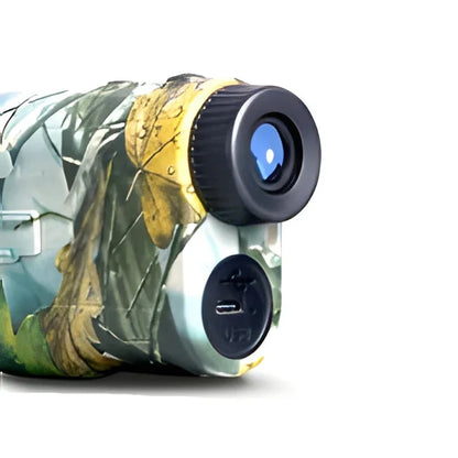 Hunting Rangefinder 3,280 Ft Range 6.5X Magnification USB-C Rechargeable