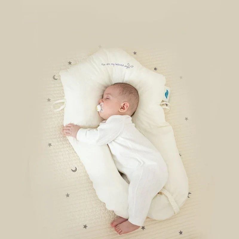 Infant Pillow Ergonomic Memory Foam Hypoallergenic Cotton Cover