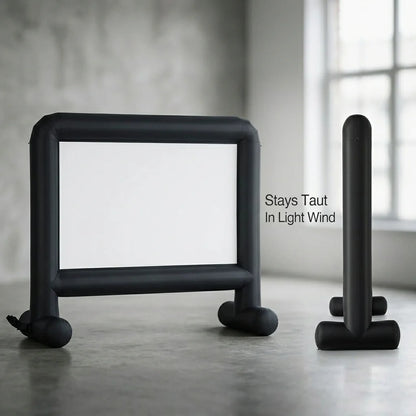 Inflatable Movie Screen Seam-Free Matte Oxford 16:9 Widescreen