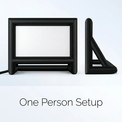 Inflatable Movie Screen Seam-Free Matte Oxford 16:9 Widescreen