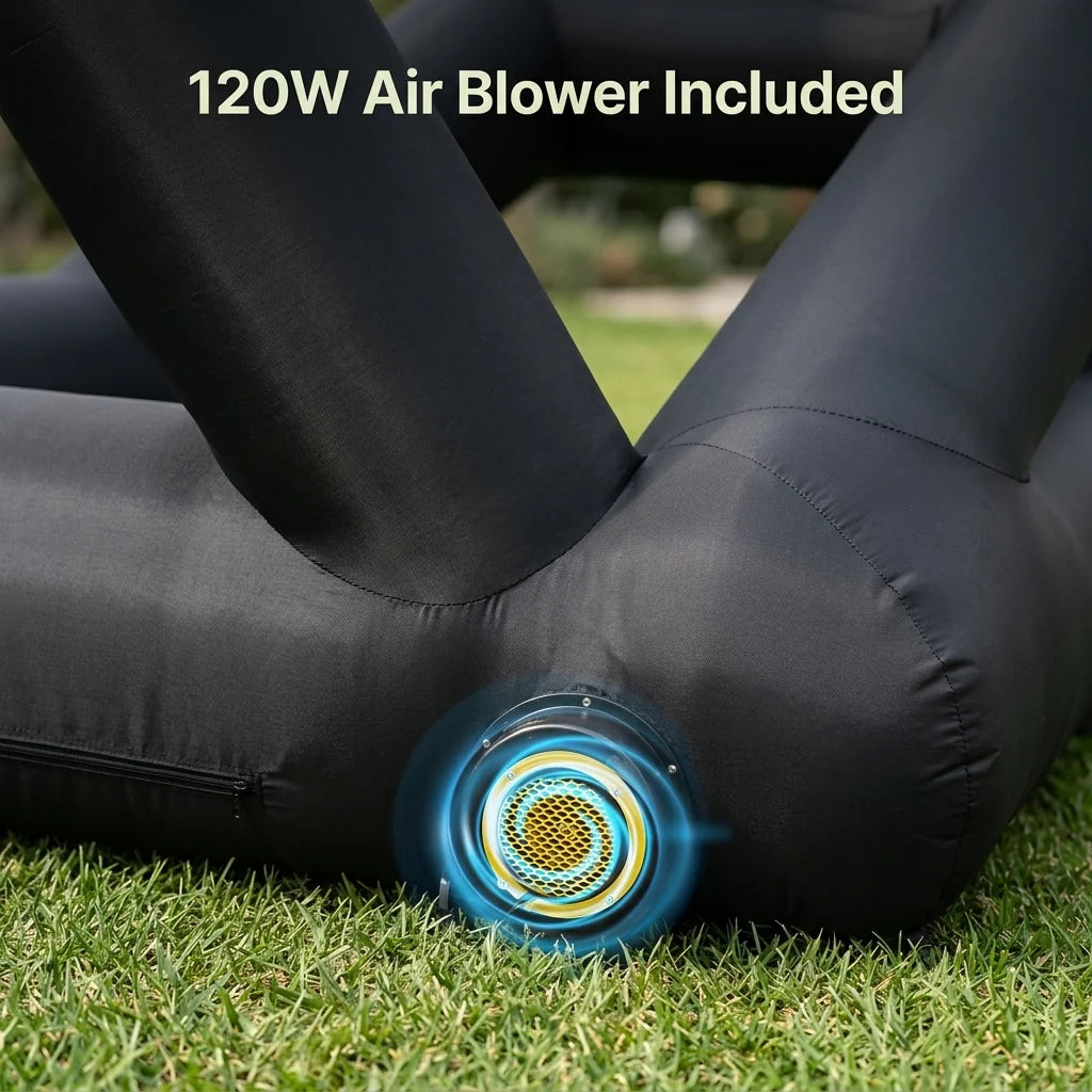 Inflatable Movie Screen Seam-Free Matte Oxford 16:9 Widescreen