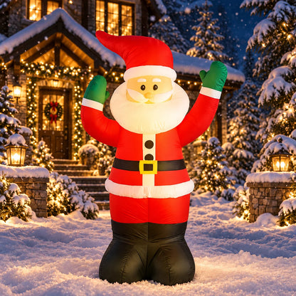 Inflatable Snowman LED Light-Up Plug-In 5 Ft