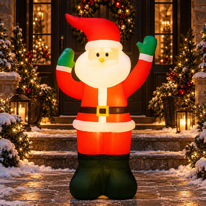 Inflatable Snowman LED Light-Up Plug-In 5 Ft