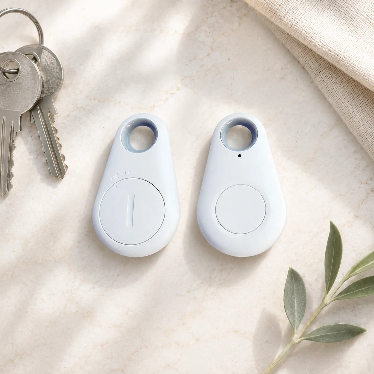 Item Finder Tag Bluetooth & App-Controlled Replaceable Battery