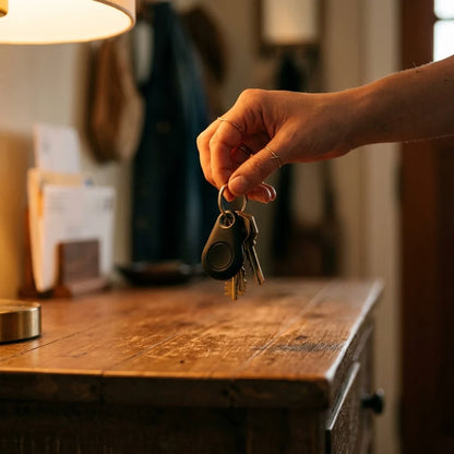 Item Finder Tag Bluetooth & App-Controlled Replaceable Battery