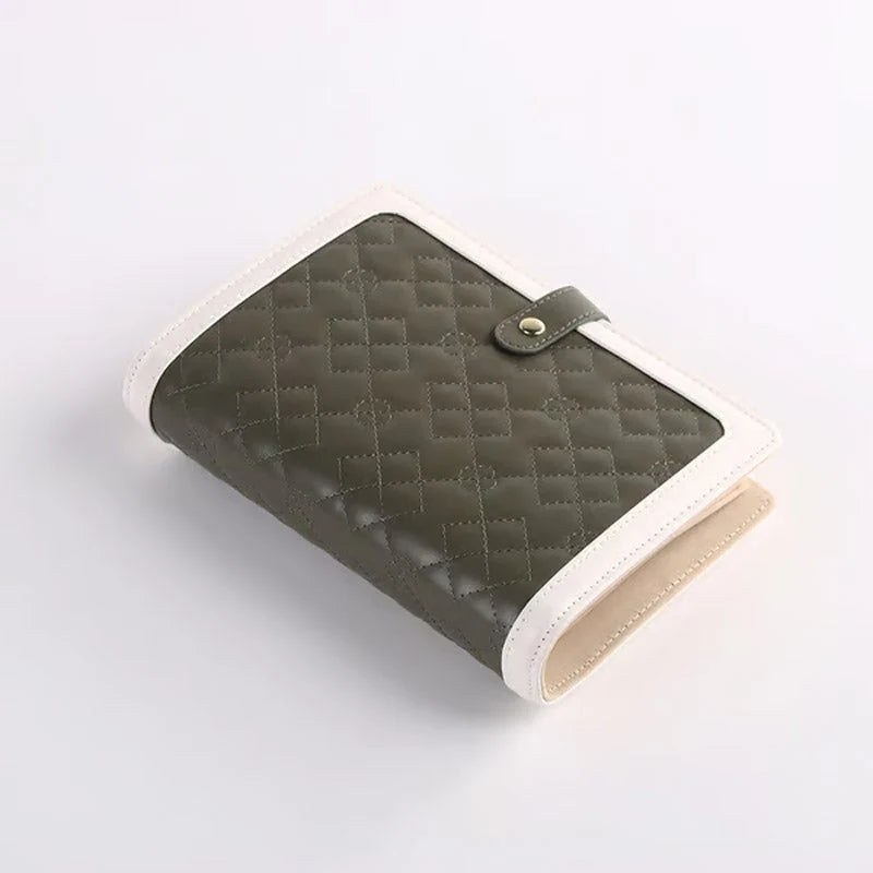 Jewelry Organizer PU Leather Multiple Compartments Travel-Friendly