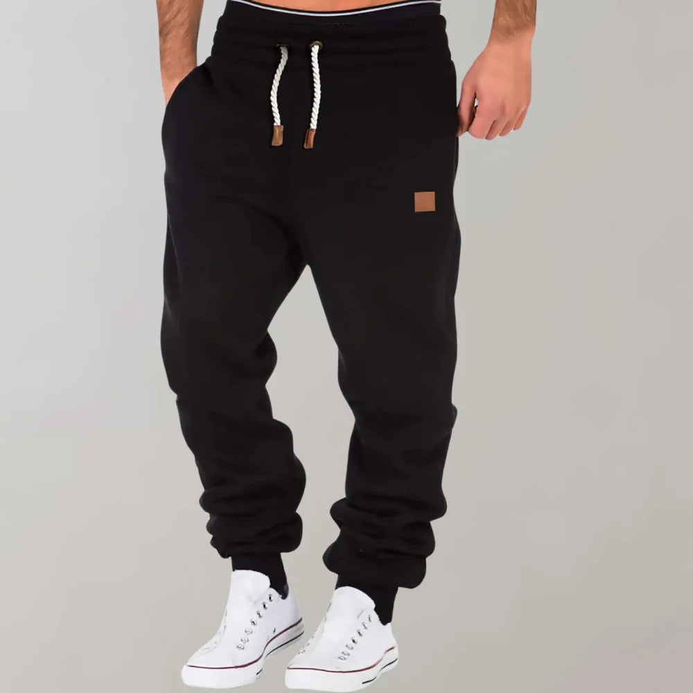 Jogger Pants Soft Breathable Elastic Waistband & Drawstring
