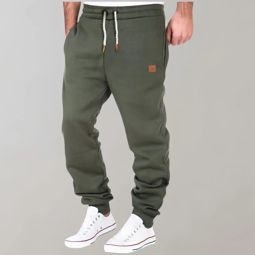 Jogger Pants Soft Breathable Elastic Waistband & Drawstring