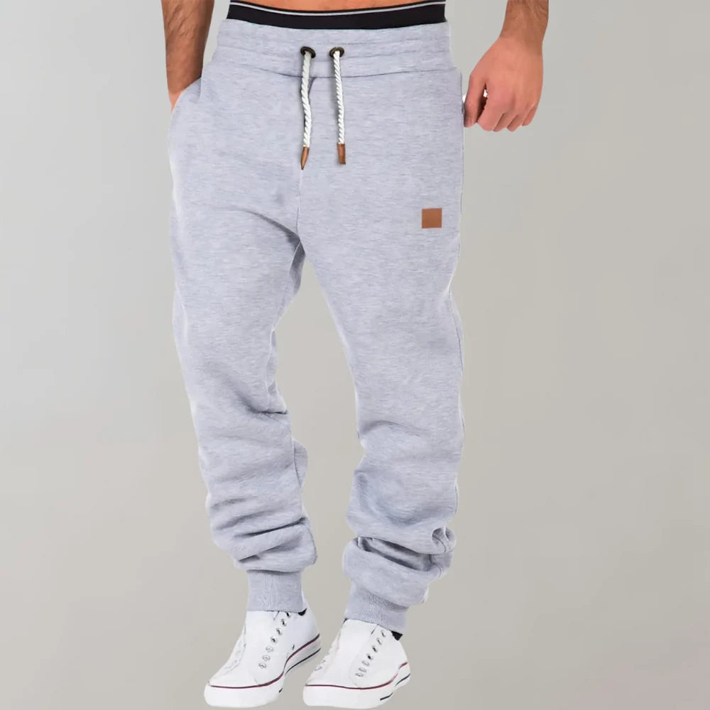 Jogger Pants Soft Breathable Elastic Waistband & Drawstring