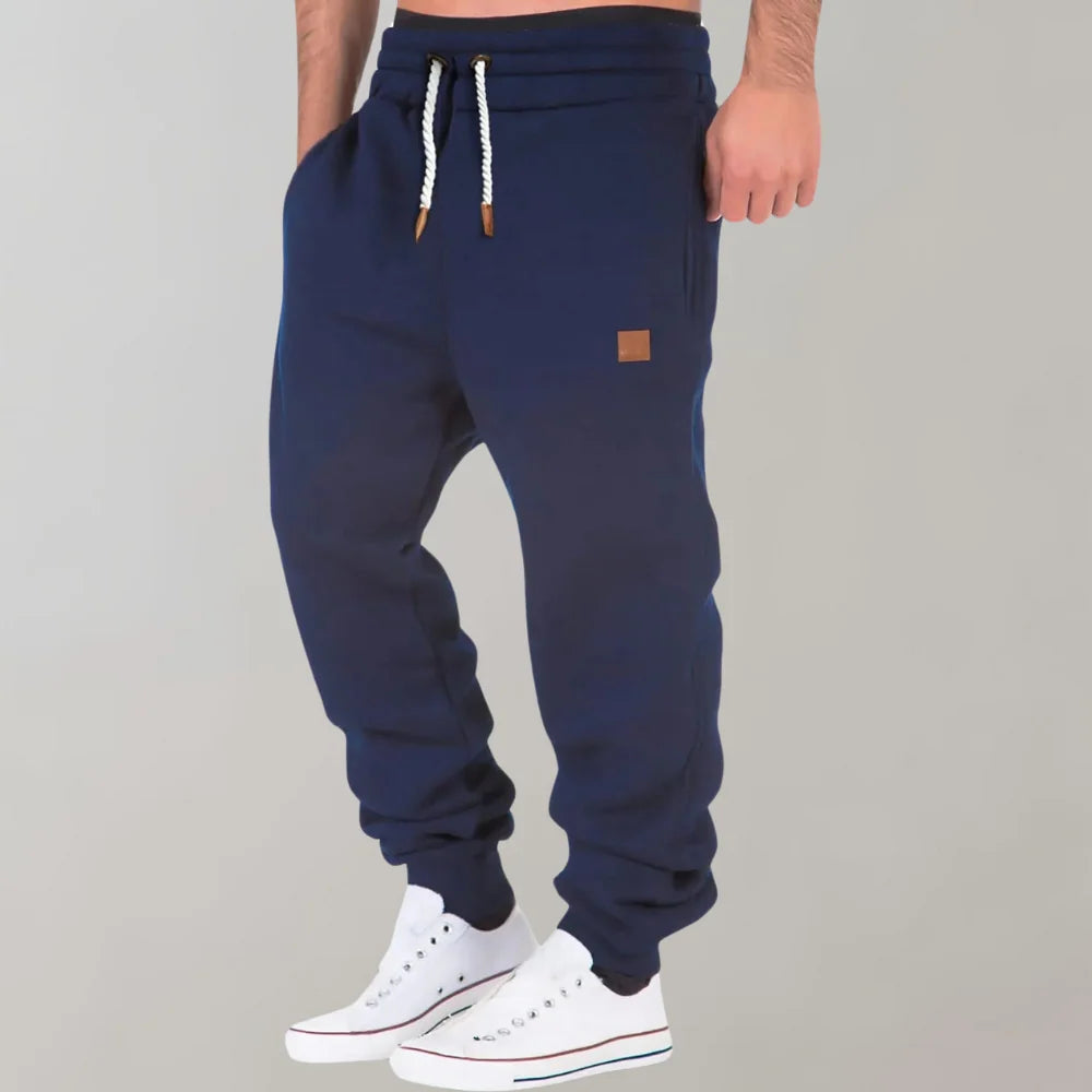 Jogger Pants Soft Breathable Elastic Waistband & Drawstring