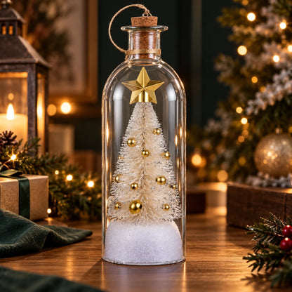 Keepsake Bottle Voice-Recordable No Batteries Mini Tree