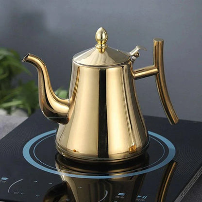 Kettle Induction-Compatible Stainless Steel Built-In Filter