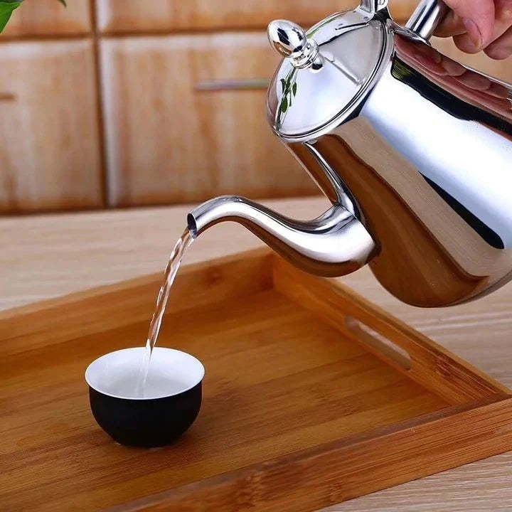 Kettle Induction-Compatible Stainless Steel Built-In Filter