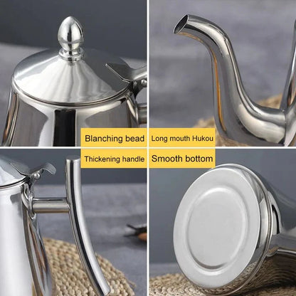 Kettle Induction-Compatible Stainless Steel Built-In Filter