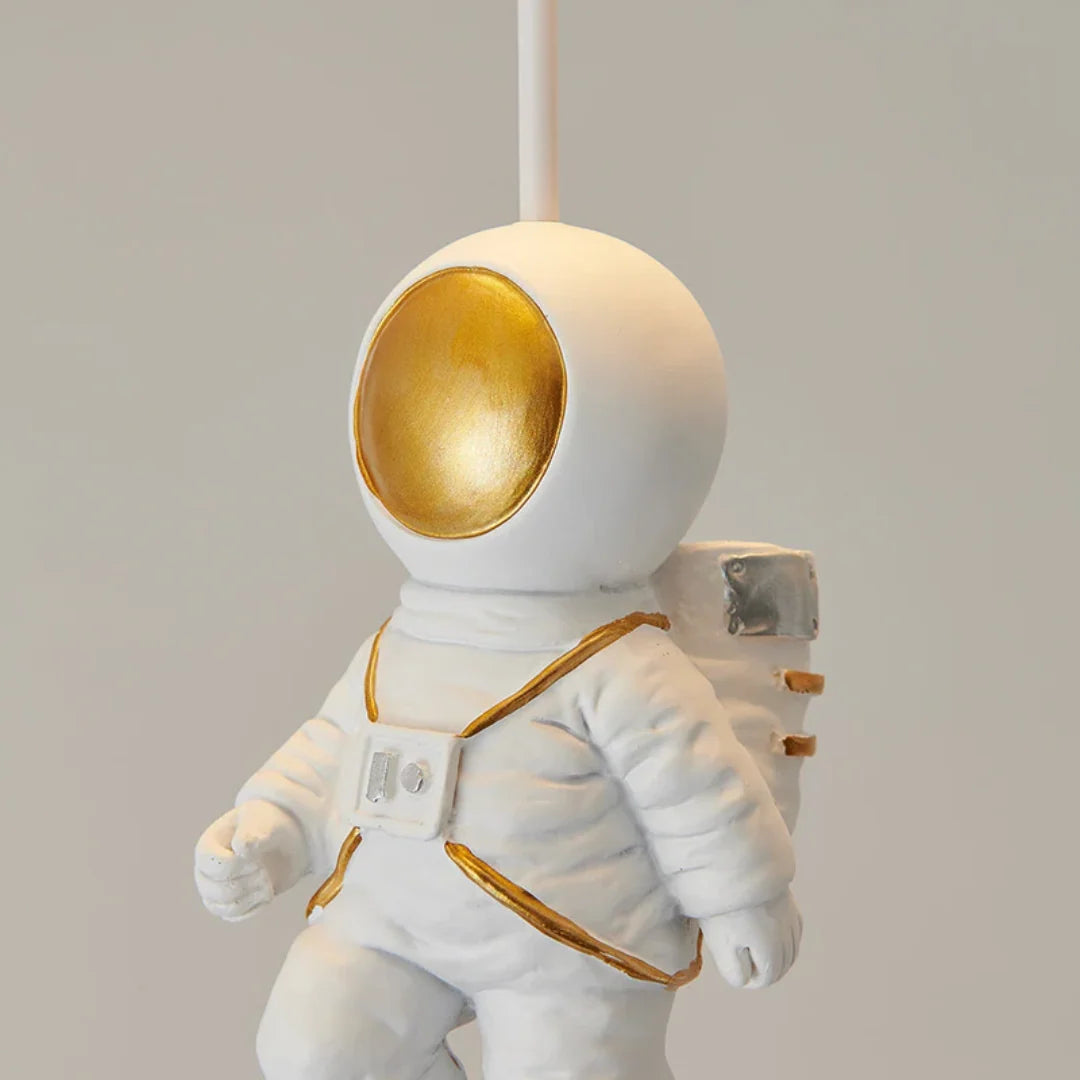 Kids Ceiling Lamp Moon & Astronaut Warm White LED