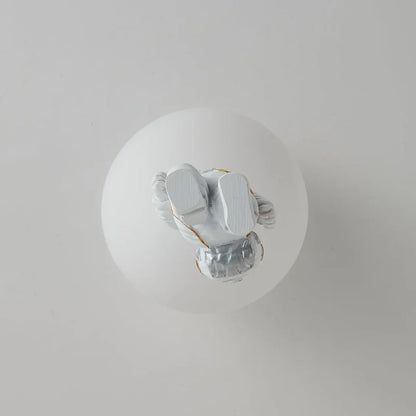 Kids Ceiling Lamp Moon & Astronaut Warm White LED