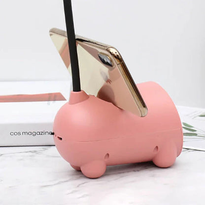 Kids Desk Lamp Rabbit Design Touch Control USB Rechargeable