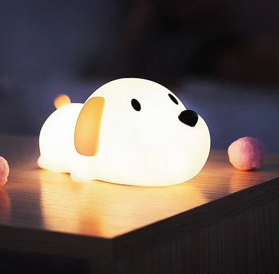 Kids Night Light Dimmable Silicone 30-Min Auto Timer