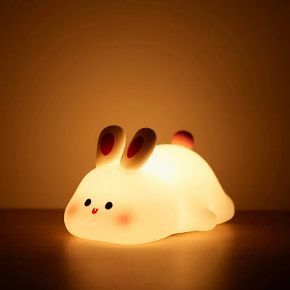 Kids Night Light Dimmable Silicone 30-Min Auto Timer