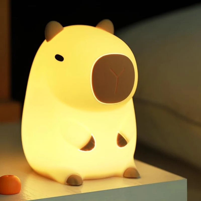 Kids Night Light Dimmable Silicone 30-Min Auto Timer
