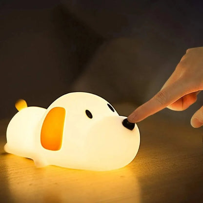 Kids Night Light Dimmable Silicone 30-Min Auto Timer