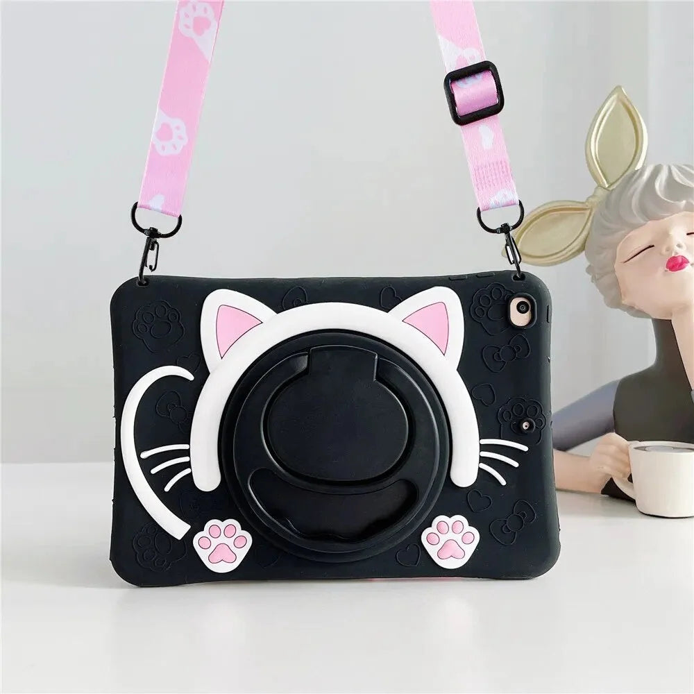 Kids Tablet Case Shockproof Adjustable Stand