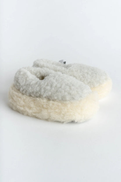 Kids’ Wool Slippers 100% Wool Anti-Slip Rubber Grip Sole