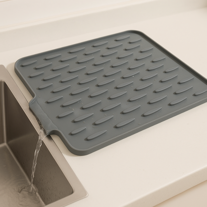 Kitchen Drying Mat Silicone Quick-Drying Heat-Resistant