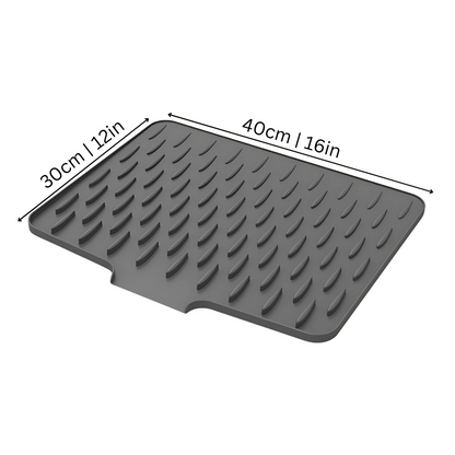 Kitchen Drying Mat Silicone Quick-Drying Heat-Resistant