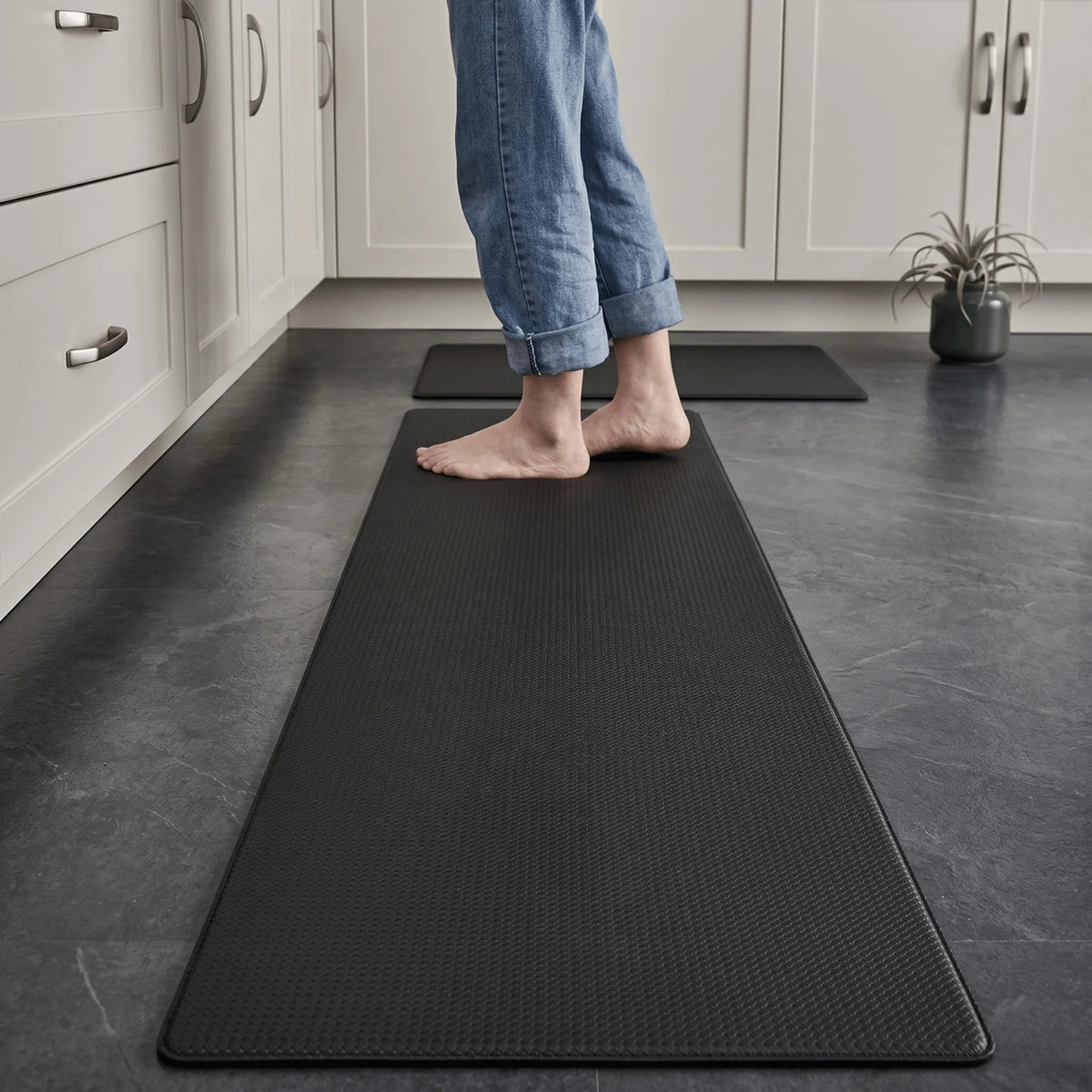Kitchen Floor Mat Cushioned Anti-Fatigue Waterproof & Non-Slip