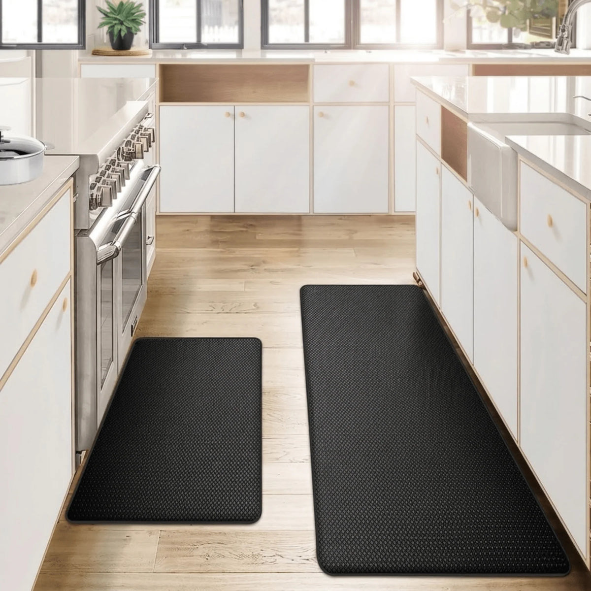 Kitchen Floor Mat Cushioned Anti-Fatigue Waterproof & Non-Slip