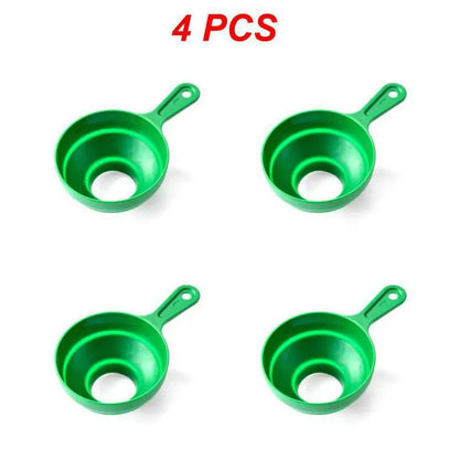 Kitchen Funnel Collapsible Heat-Resistant Silicone Wide Mouth