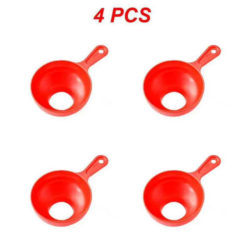 Kitchen Funnel Collapsible Heat-Resistant Silicone Wide Mouth
