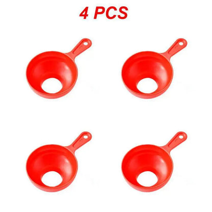 Kitchen Funnel Collapsible Heat-Resistant Silicone Wide Mouth