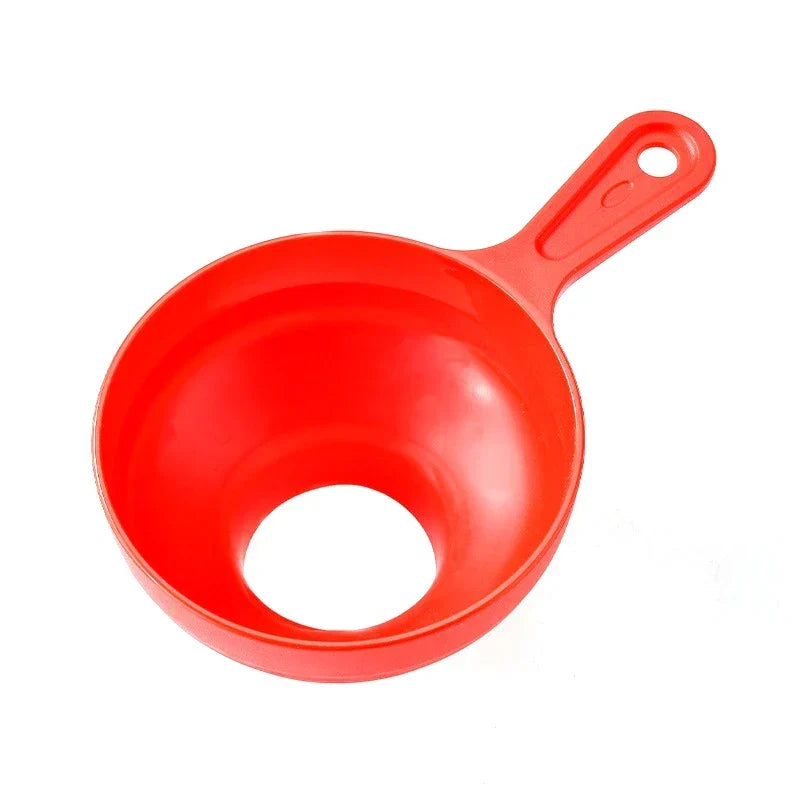 Kitchen Funnel Collapsible Heat-Resistant Silicone Wide Mouth