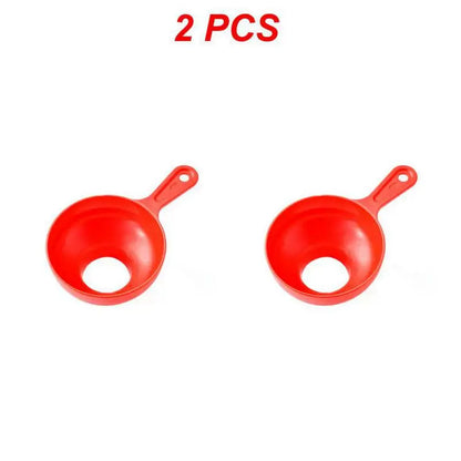 Kitchen Funnel Collapsible Heat-Resistant Silicone Wide Mouth