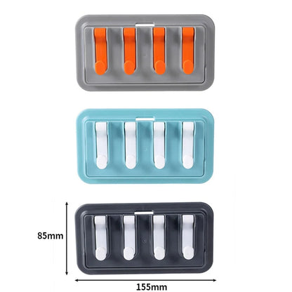 Kitchen Organizer Rack Wall-Mounted Moisture-Resistant ABS