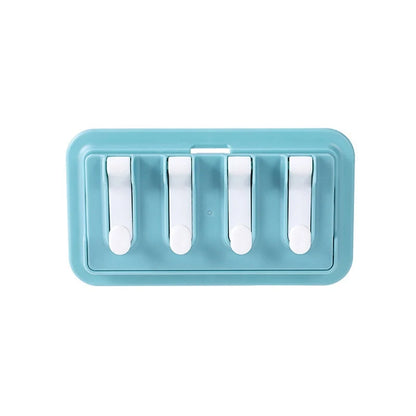 Kitchen Organizer Rack Wall-Mounted Moisture-Resistant ABS