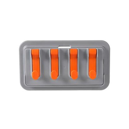 Kitchen Organizer Rack Wall-Mounted Moisture-Resistant ABS