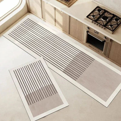Kitchen Runner Mat Wipe-Clean Foam Core & Non-Slip Backing