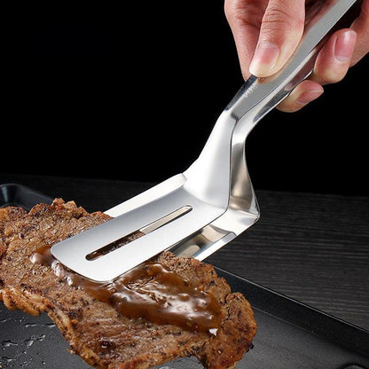 Kitchen Tongs Stainless Steel Heat-Resistant Easy-Clean Surface
