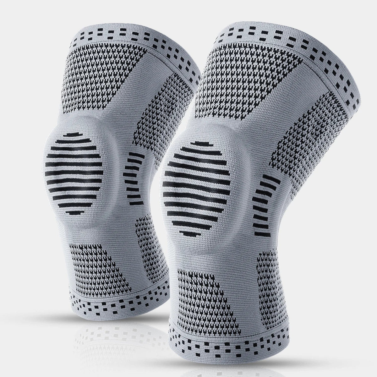 Knee Brace Silicone Stabilizer Elastic & Non-Slip