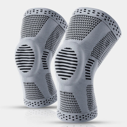 Knee Brace Silicone Stabilizer Elastic & Non-Slip