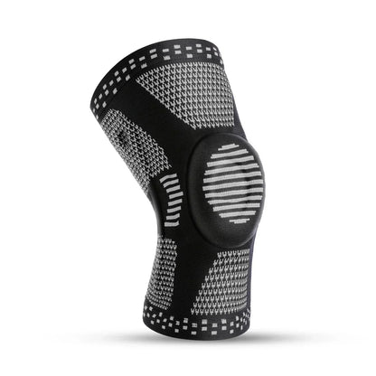 Knee Brace Silicone Stabilizer Elastic & Non-Slip